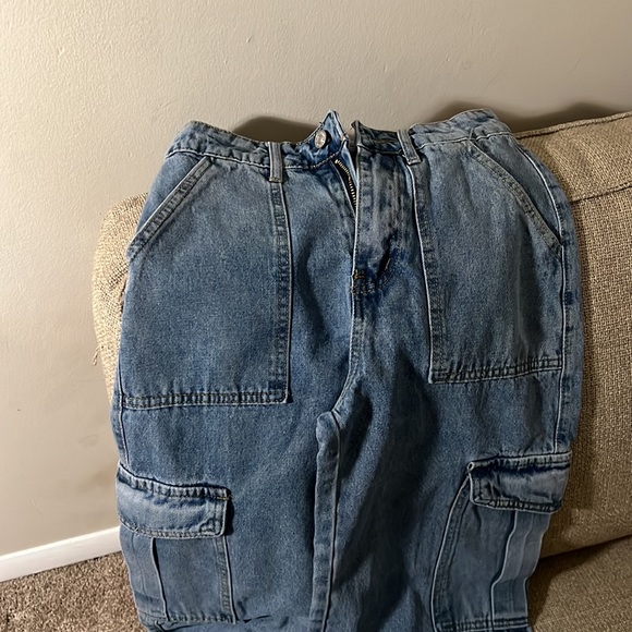 SHEIN Wide Leg Mega Jeans - NWOT - Picture 3 of 4